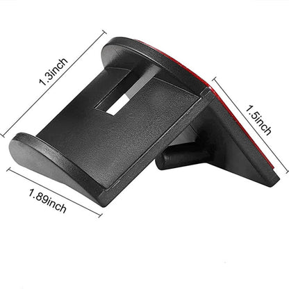 4Pcs Adhesive Hat Holder Hook for Baseball Cap Wall Mount Organizer Plastic Minimalist Hanger Rack