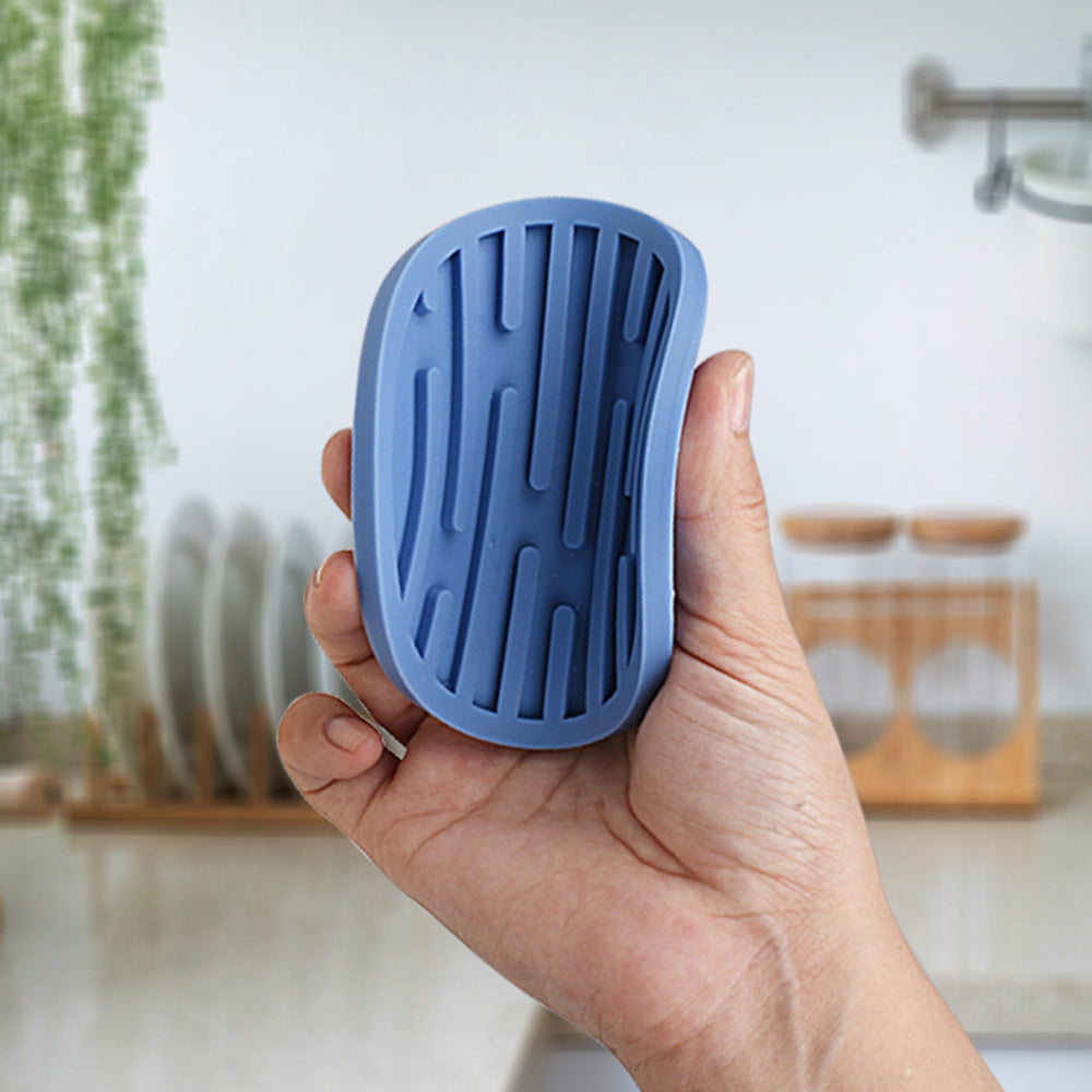 4Pcs / Set 10cm Round Thick Silicone Drink Coaster Non-Slip Heatproof Cup Mug Pad Mat
