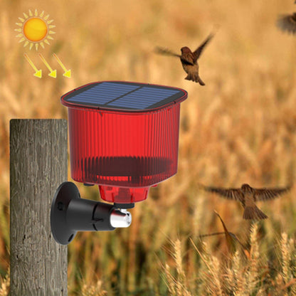 N911R Solar Birds / Animals Repeller Solar Recording Timer Sound and Light Alarm