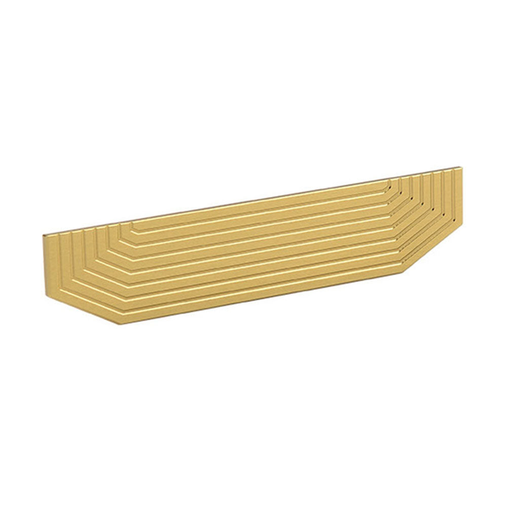 C-Shaped Bronze Cabinet Door Wardrobe Door Handle Dresser Drawer Pull Handle with 22mm Screw, Size: M