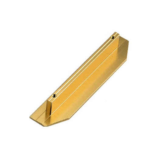 C-Shaped Bronze Cabinet Door Wardrobe Door Handle Dresser Drawer Pull Handle with 22mm Screw, Size: M