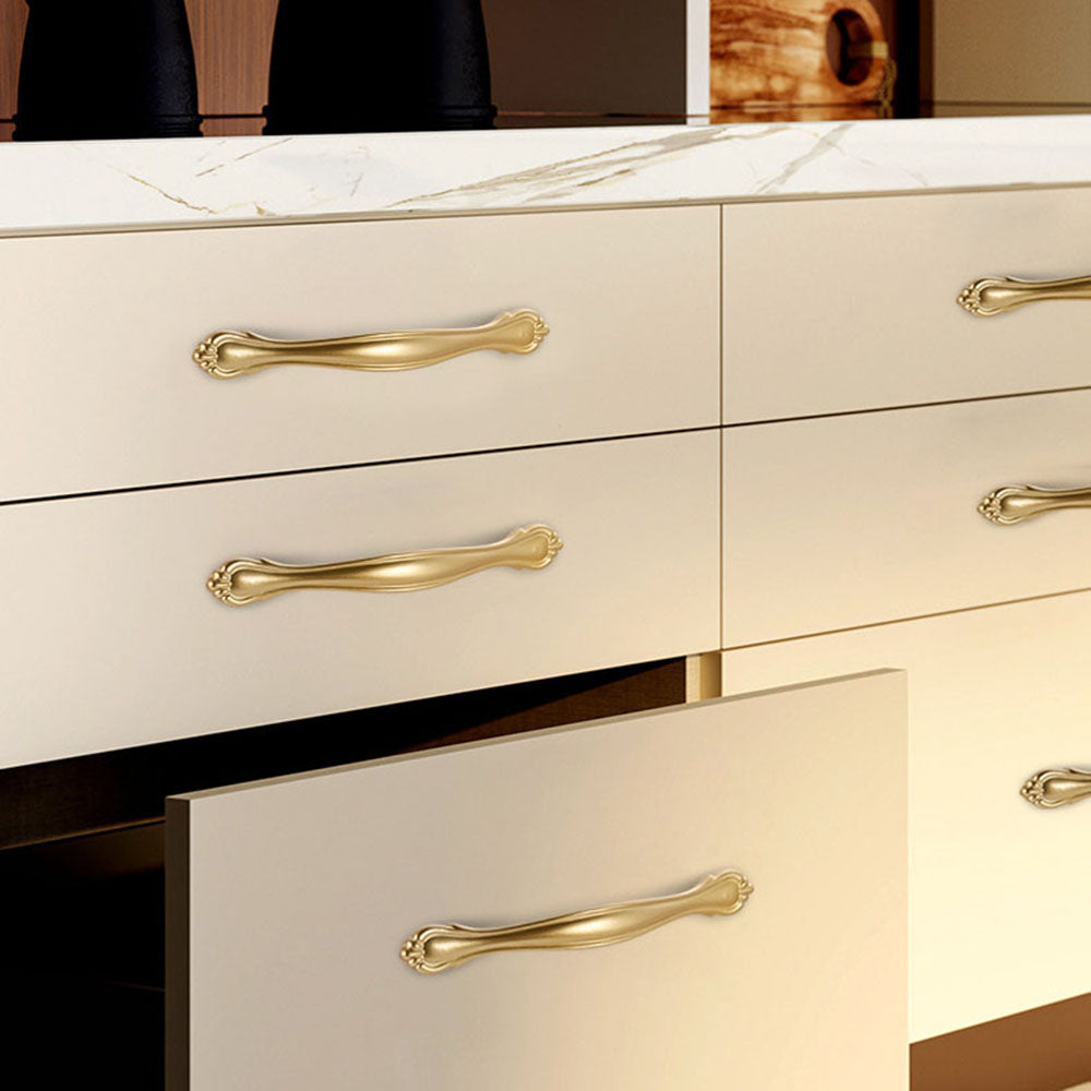 Aluminum Alloy Cabinet Handle Door Handle Furniture Pull for Kitchen Cupboard Dresser Drawer, 22mm Screw