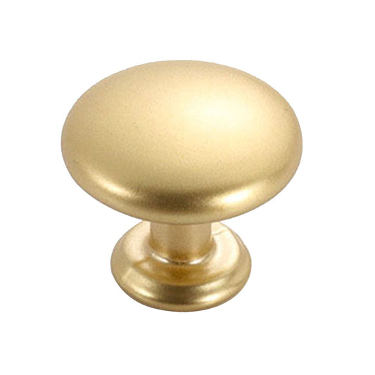 Cabinet Pull Handle Aluminium Alloy Drawer Cupboard Wardrobe Furniture Door Knob with 22mm Screw, Single Hole