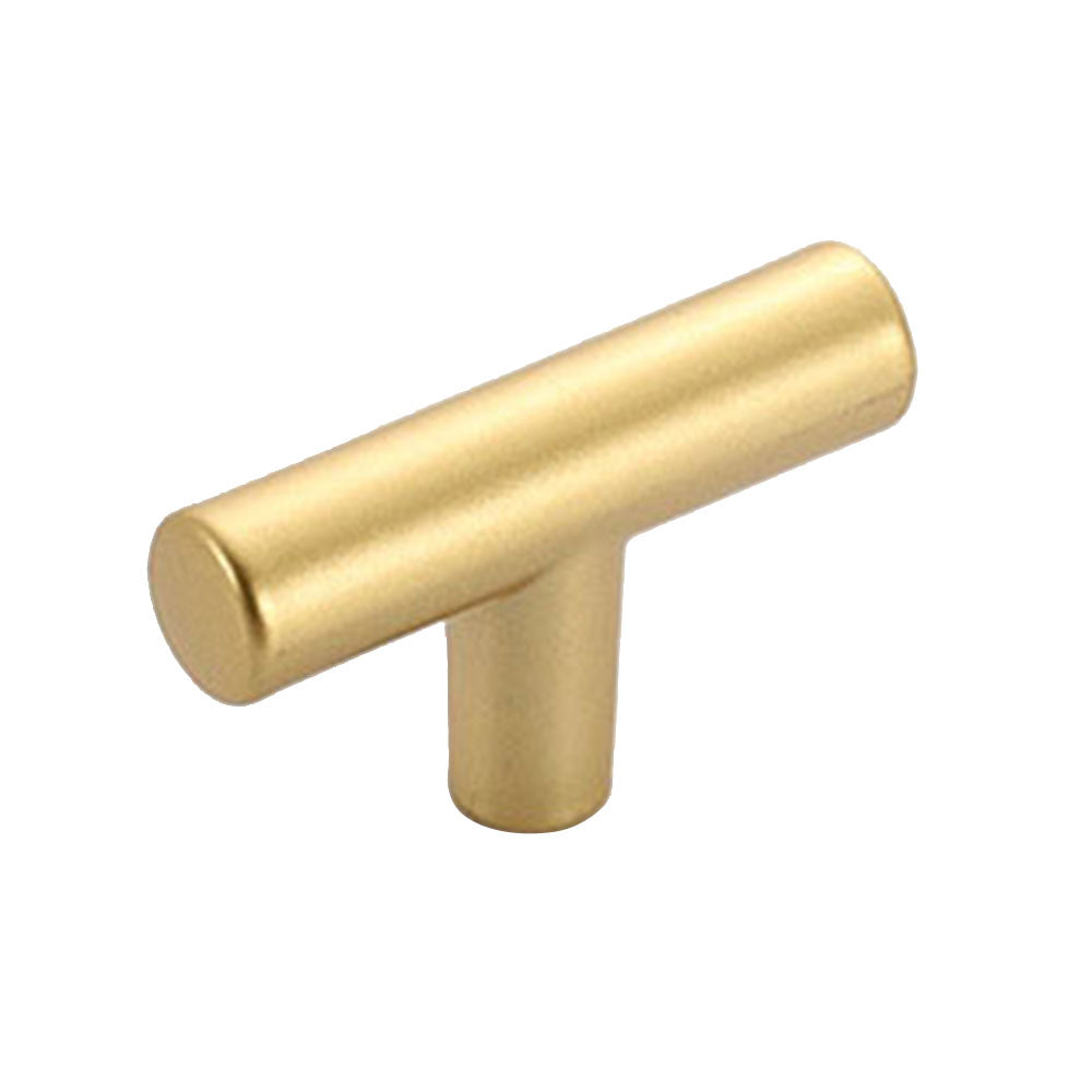 Cabinet Pull Handle Aluminium Alloy Drawer Cupboard Wardrobe Furniture Door Knob with 22mm Screw, Single Hole