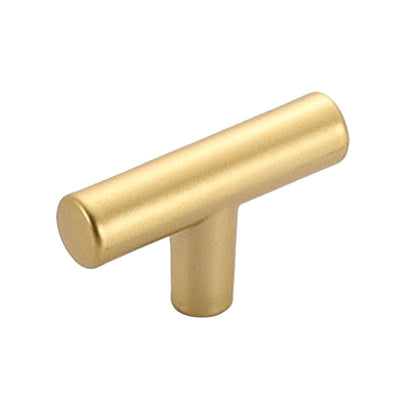 Cabinet Pull Handle Aluminium Alloy Drawer Cupboard Wardrobe Furniture Door Knob with 22mm Screw, Single Hole