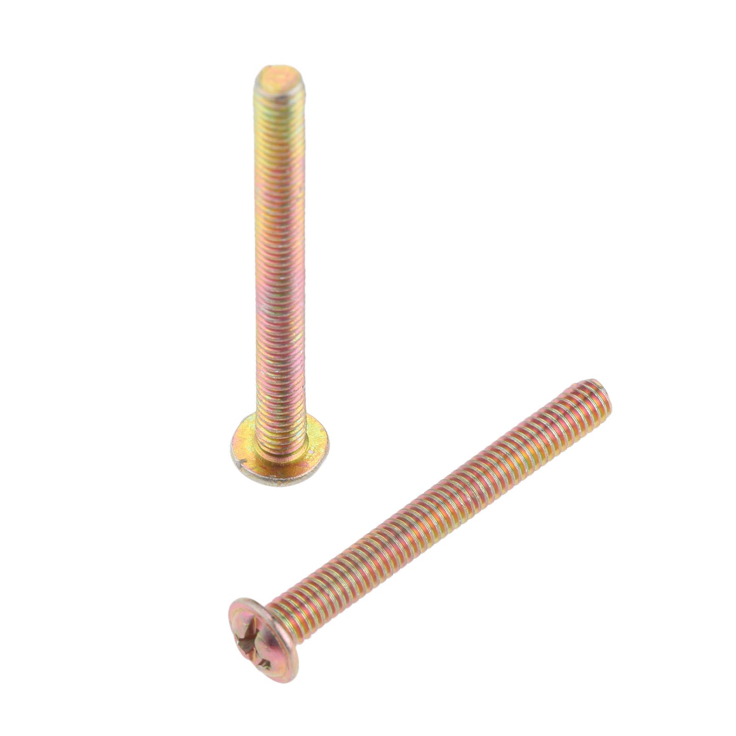 Brass Solid Cabinet Handles Modern Drawer Pulls with 25mm Screw, Hardware Round Rod Pulls 128mm Hole, 187mm Length