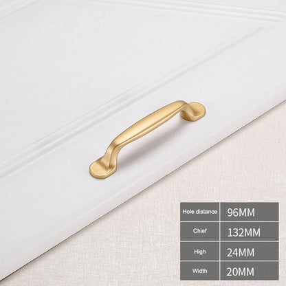 YIJIA Aluminium Alloy Furniture Pull Handle Drawer Cabinet Wardrobe Door Handle with 22mm Screw