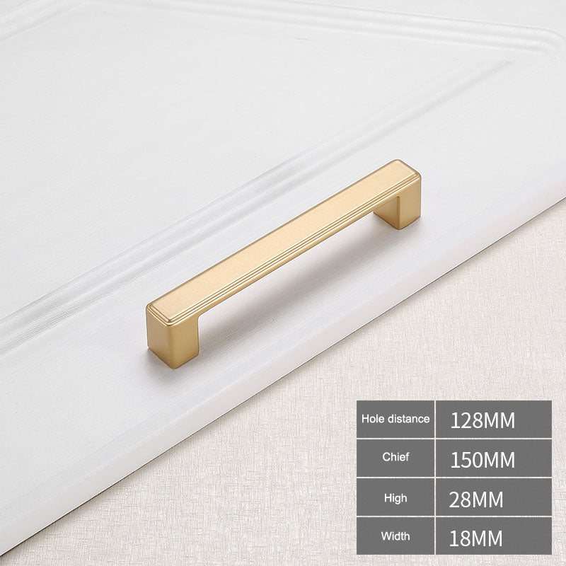 YIJIA Aluminum Alloy Wardrobe Handle Cabinet Pull Handle for Furniture Drawer Cupboard, 22mm Screw
