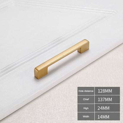 YIJIA Aluminum Alloy Wardrobe Handle Cabinet Pull Handle for Furniture Drawer Cupboard, 22mm Screw