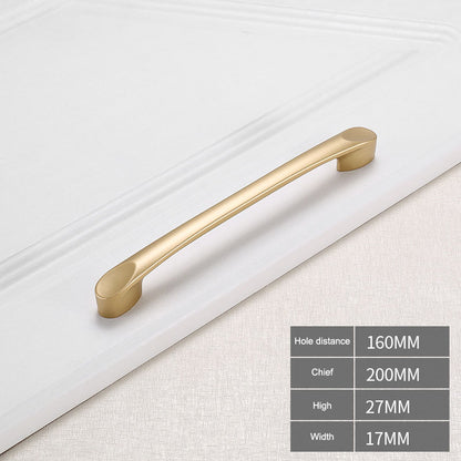 YIJIA Kitchen Cupboard Handle Cabinet Drawer Door Aluminum Alloy Furniture Handle Pull, 22mm Screw