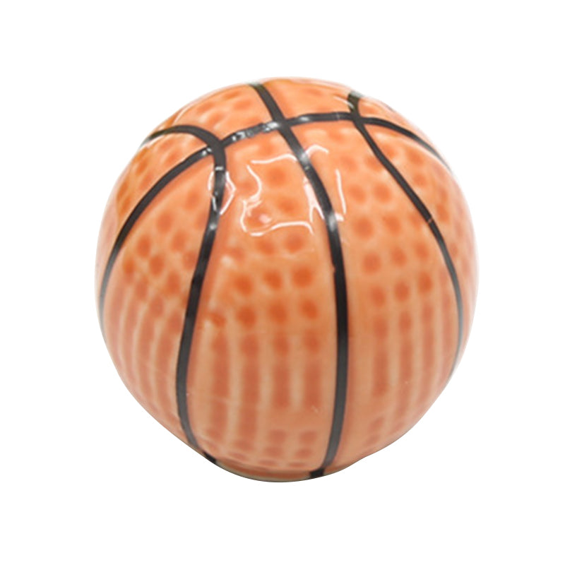 Ball Shape Single Hole Furniture Ceramics Pull Handle Drawer Cabinet  Wardrobe Door Knob with 25mm Screw