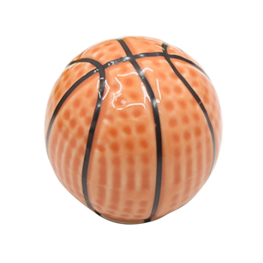 Ball Shape Single Hole Furniture Ceramics Pull Handle Drawer Cabinet  Wardrobe Door Knob with 25mm Screw