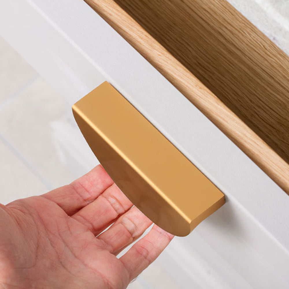 Wardrobe Knob Furniture Handle Modern Cabinet Closet Door Pull Handle with 22mm Screw