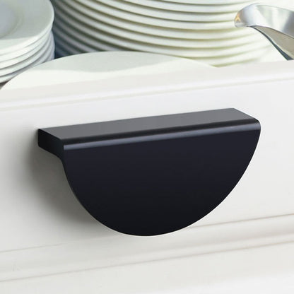 Wardrobe Knob Furniture Handle Modern Cabinet Closet Door Pull Handle with 22mm Screw