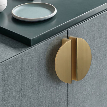 Wardrobe Knob Furniture Handle Modern Cabinet Closet Door Pull Handle with 22mm Screw