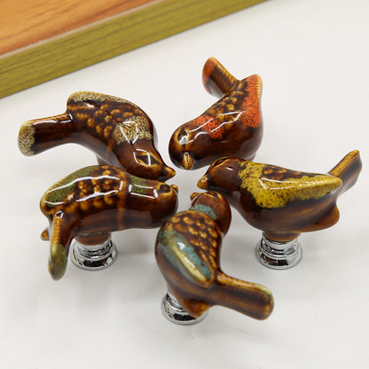 Ceramic Cabinet Pulls Handles Replacement Drawer Pulls with 25mm Screw