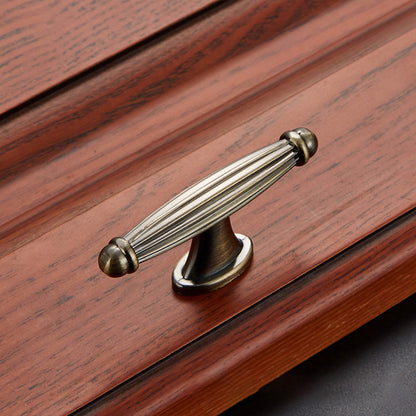 Retro Zinc Alloy Furniture Pull Handle Cabinet Drawer Wardrobe Door Handle Home Decor, 22mm Screw