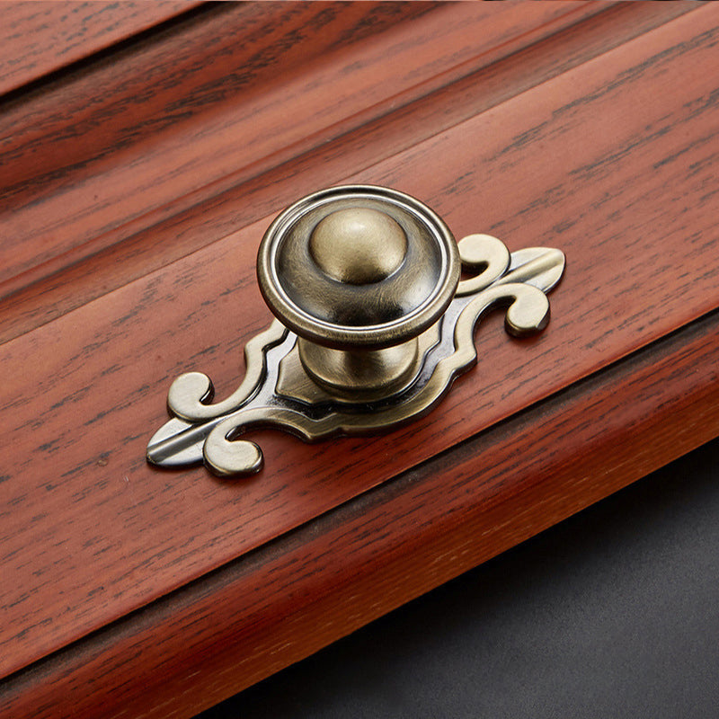 Retro Zinc Alloy Furniture Pull Handle Cabinet Drawer Wardrobe Door Handle Home Decor, 22mm Screw
