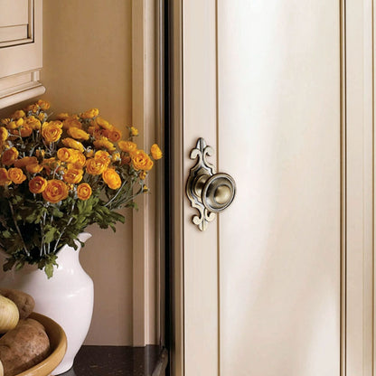 Retro Zinc Alloy Furniture Pull Handle Cabinet Drawer Wardrobe Door Handle Home Decor, 22mm Screw