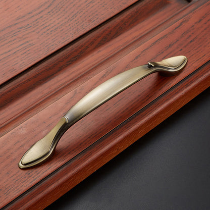 Vintage Cabinet Door Pull Handle Zinc Alloy Drawer Wardrobe Handle, 22mm Screw