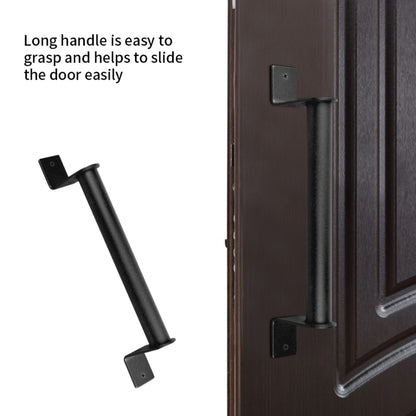 022 Carbon Steel Indoor Sliding Door Handle Round Rod Door Moving Puller