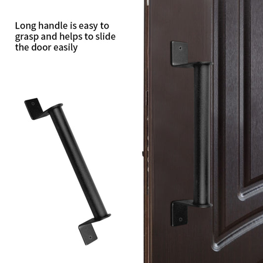 022 Carbon Steel Indoor Sliding Door Handle Round Rod Door Moving Puller