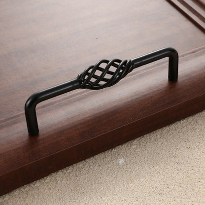 22mm Screw Iron Cabinet Handles Vintage Hollow Out Birdcage Handles Drawer Knobs Wardrobe Door Puller