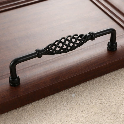 22mm Screw Iron Cabinet Handles Vintage Hollow Out Birdcage Handles Drawer Knobs Wardrobe Door Puller