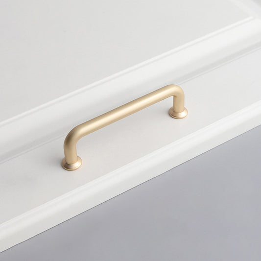 Modern Handle Cabinet Pull Zinc Alloy Kitchen Door Drawer Knob Cupboard Handle with 22mm Screw