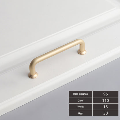 Modern Handle Cabinet Pull Zinc Alloy Kitchen Door Drawer Knob Cupboard Handle with 22mm Screw
