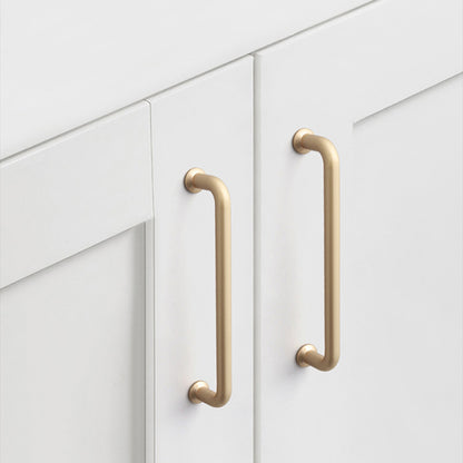 Modern Handle Cabinet Pull Zinc Alloy Kitchen Door Drawer Knob Cupboard Handle with 22mm Screw