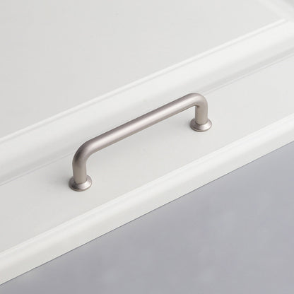 Modern Handle Cabinet Pull Zinc Alloy Kitchen Door Drawer Knob Cupboard Handle with 22mm Screw