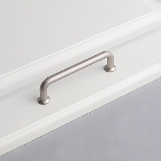 Modern Handle Cabinet Pull Zinc Alloy Kitchen Door Drawer Knob Cupboard Handle with 22mm Screw