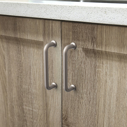 Zinc Alloy Handle Modern Cabinet Kitchen Door Drawer Pull Knob Cupboard Handle with 22mm Screw