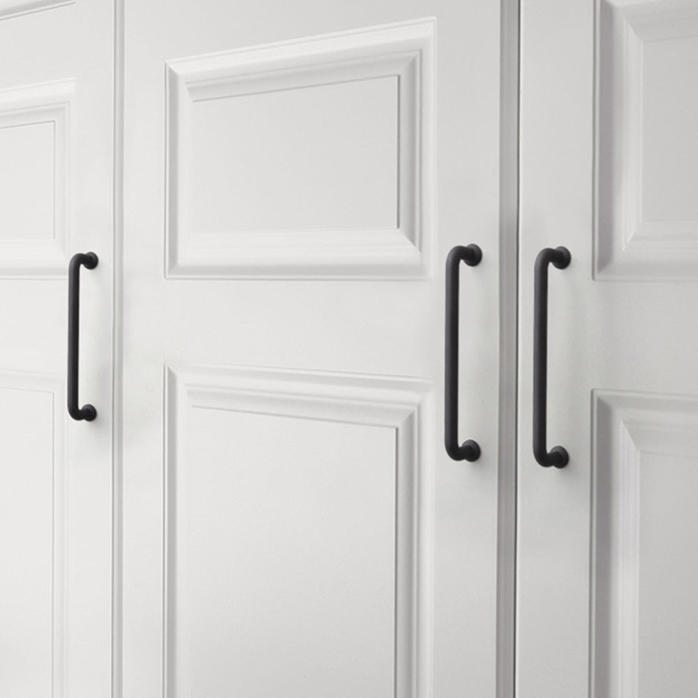 Zinc Alloy Handle Modern Cabinet Kitchen Door Drawer Pull Knob Cupboard Handle with 22mm Screw