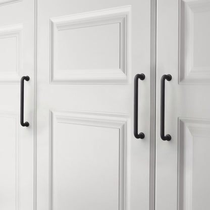 Zinc Alloy Handle Modern Cabinet Kitchen Door Drawer Pull Knob Cupboard Handle with 22mm Screw