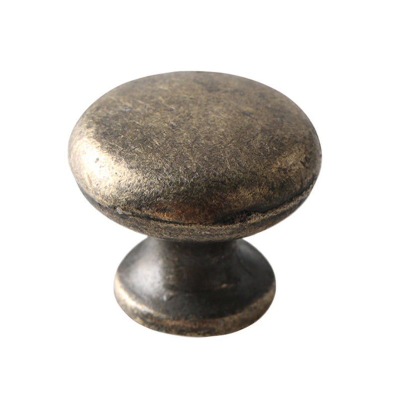 European Style Single Hole Furniture Pull Handle Drawer Cabinet Wardrobe Door Knob with 25mm Screw