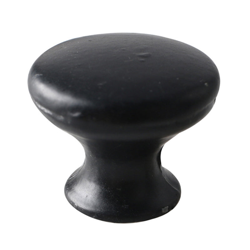 European Style Single Hole Furniture Pull Handle Drawer Cabinet Wardrobe Door Knob with 25mm Screw