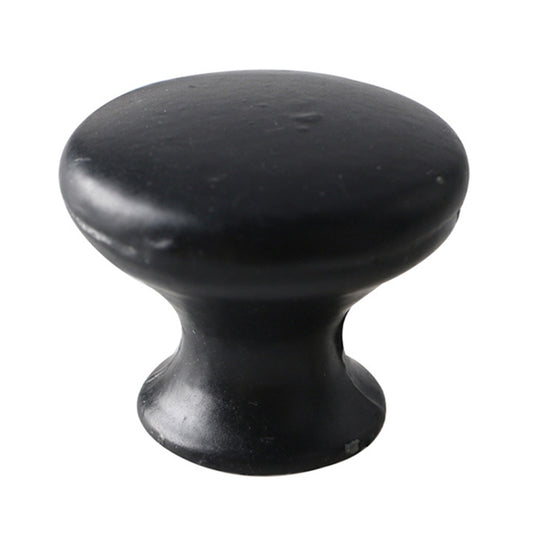 European Style Single Hole Furniture Pull Handle Drawer Cabinet Wardrobe Door Knob with 25mm Screw