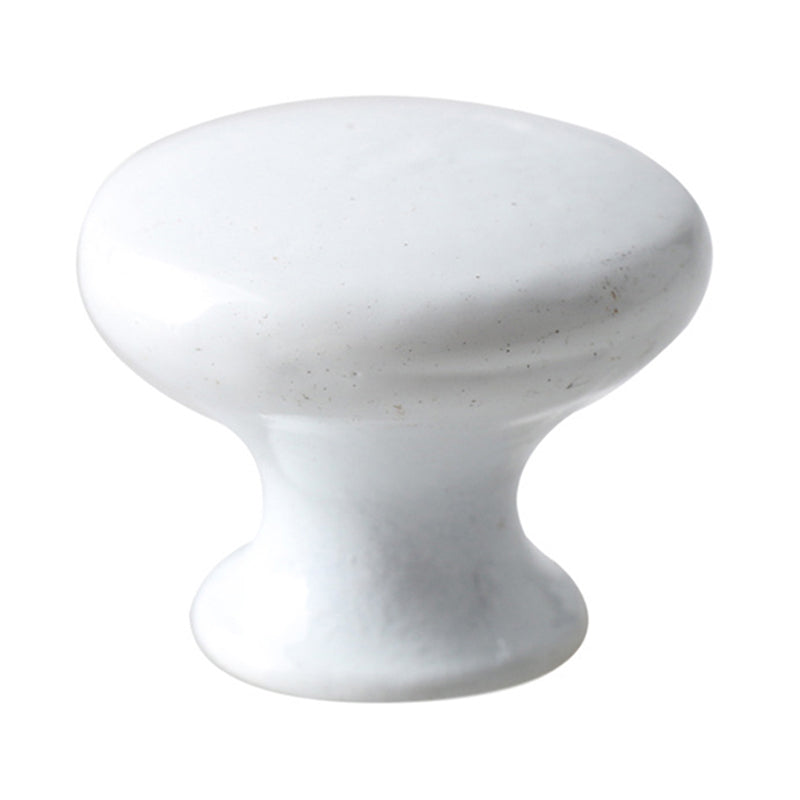 European Style Single Hole Furniture Pull Handle Drawer Cabinet Wardrobe Door Knob with 25mm Screw