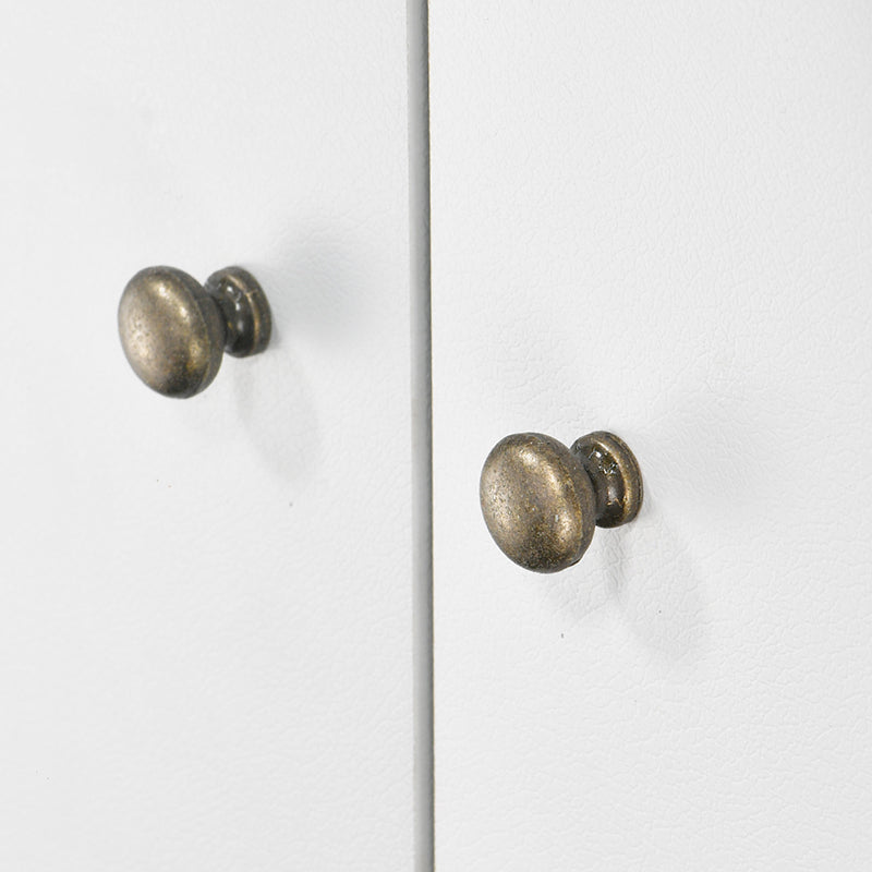 European Style Single Hole Furniture Pull Handle Drawer Cabinet Wardrobe Door Knob with 25mm Screw