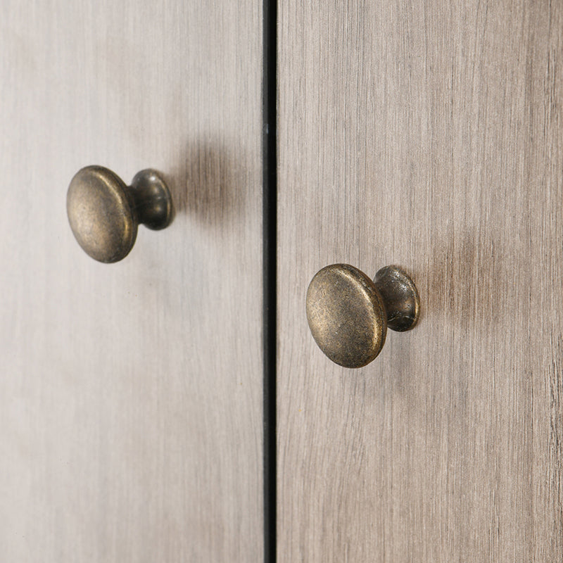 European Style Single Hole Furniture Pull Handle Drawer Cabinet Wardrobe Door Knob with 25mm Screw