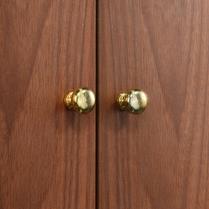 European Style Single Hole Furniture Pull Handle Drawer Cabinet Wardrobe Door Knob with 25mm Screw