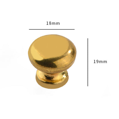 European Style Single Hole Furniture Pull Handle Drawer Cabinet Wardrobe Door Knob with 25mm Screw