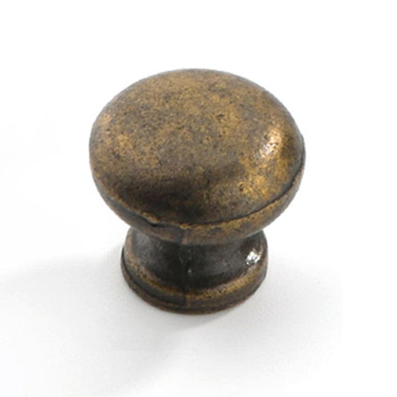 European Style Single Hole Furniture Pull Handle Drawer Cabinet Wardrobe Door Knob with 25mm Screw