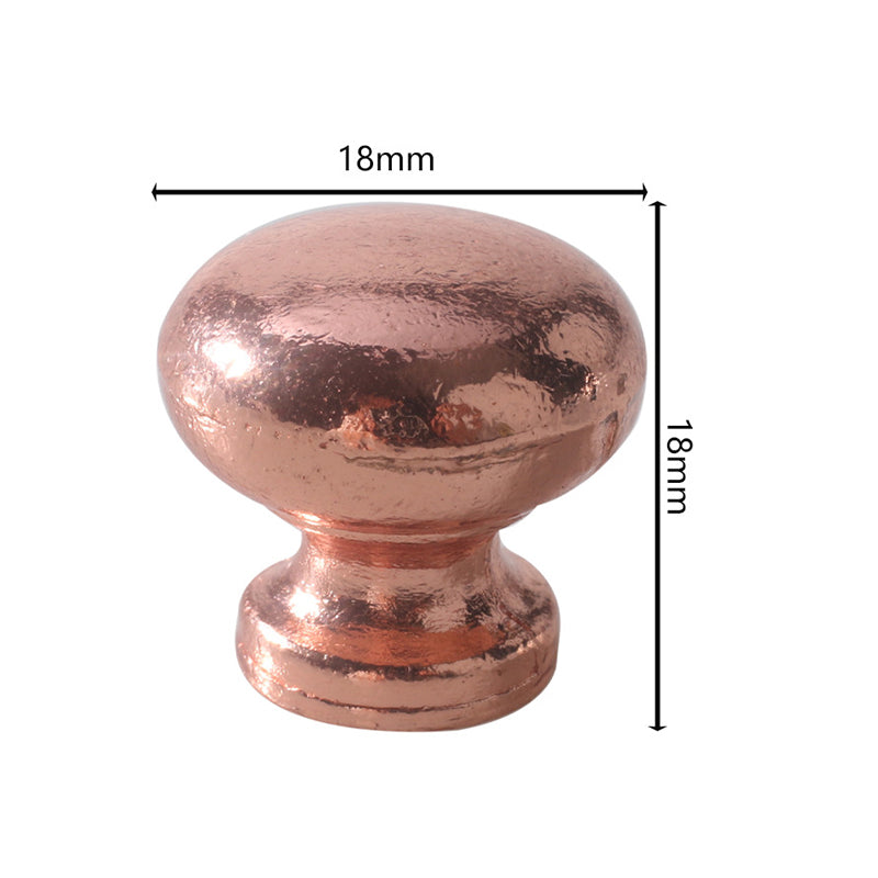 European Style Single Hole Furniture Pull Handle Drawer Cabinet Wardrobe Door Knob with 25mm Screw
