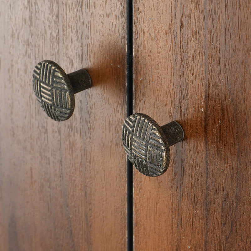 European Style Zinc Alloy Cabinet Pulls Handle 25mm Screw Antique Drawer Wardrobe Knob Pulls