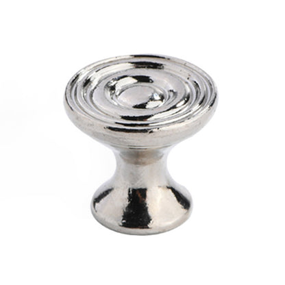 European Style Zinc Alloy Cabinet Pulls Handle 25mm Screw Antique Drawer Wardrobe Knob Pulls