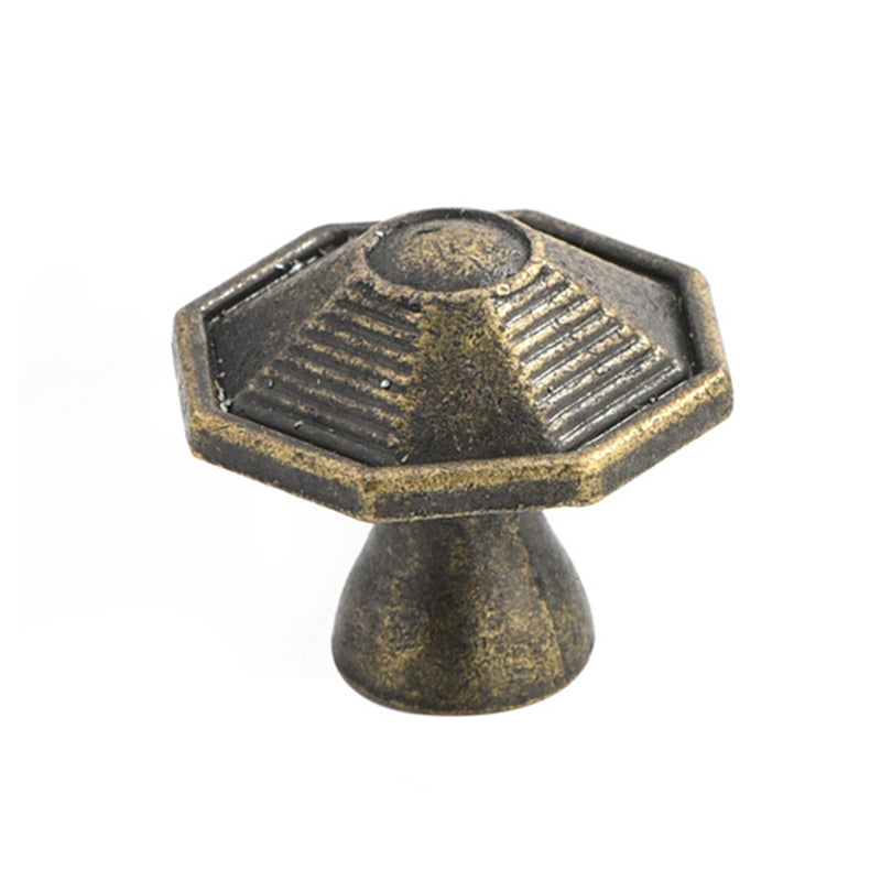 European Style Zinc Alloy Cabinet Pulls Handle 25mm Screw Antique Drawer Wardrobe Knob Pulls