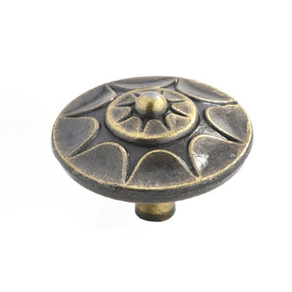 European Style Zinc Alloy Cabinet Pulls Handle 25mm Screw Antique Drawer Wardrobe Knob Pulls
